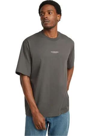 G-Star Hombre, Camisetas, Gris, Talla: L
