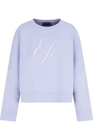 Emporio Armani Mujer, Sudaderas, Púrpura, Talla: L