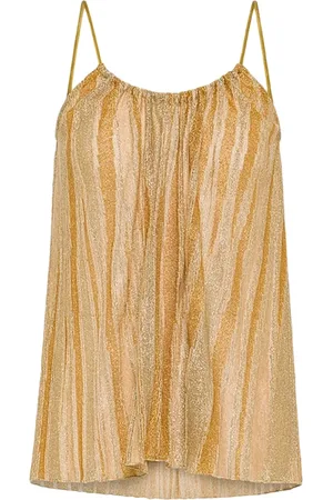 FORTE FORTE Mujer, Camisetas, Amarillo, Talla: S