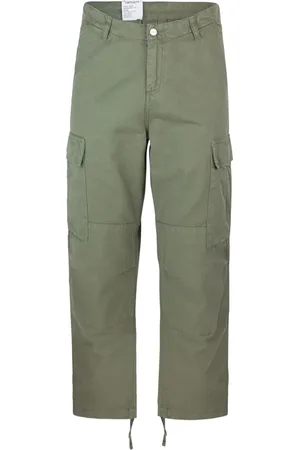 Carhartt Hombre, Pantalones, Verde, Talla: W32