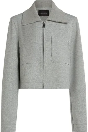 Karl Lagerfeld Mujer, Chaquetas, Gris, Talla: L