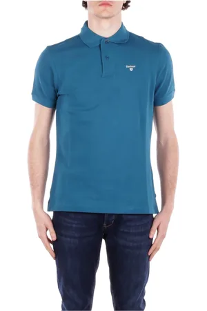 Barbour Hombre, Camisetas, Azul, Talla: 2XL