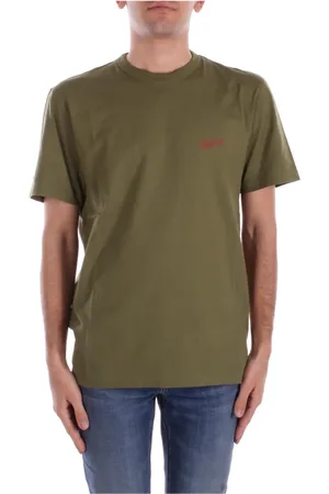 Woolrich Hombre, Camisetas, Verde, Talla: XL