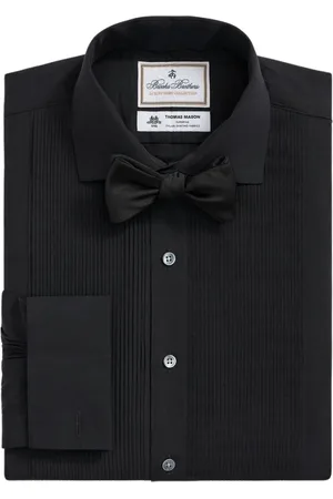 Brooks Brothers Hombre, Camisas, Negro, Talla: L