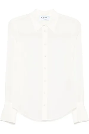 Blugirl Mujer, Blusas y Camisas, Blanco, Talla: S