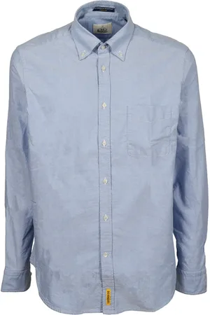 B.D.BAGGIES Hombre, Camisas, Azul, Talla: M