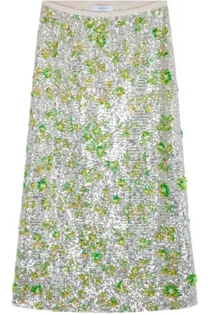 ROSEANNA Mujer, Faldas, Verde, Talla: M