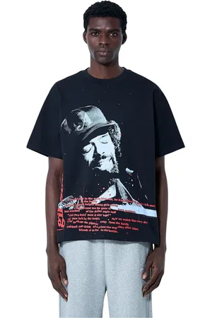 AWAKE NY Hombre, Camisetas, Negro, Talla: XL