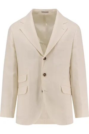 Brunello Cucinelli Hombre, Chaquetas, Blanco, Talla: 2XL