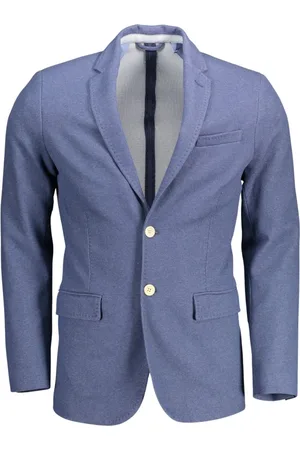 GANT Hombre, Chaquetas, Azul, Talla: M