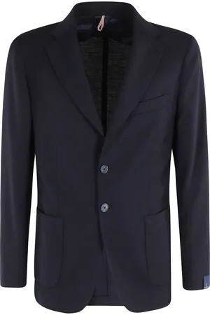 Biagio Santaniello Hombre, Chaquetas, Azul, Talla: 3XL