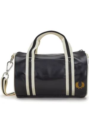 Fred Perry Hombre, Bolsos, Negro, Talla: ONE Size