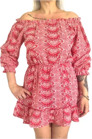 F**K Mujer, Vestidos, Rosa, Talla: L