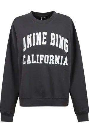 ANINE BING Mujer, Sudaderas, Negro, Talla: M