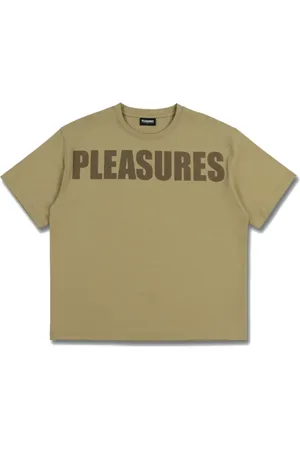 Pleasures Hombre, Camisetas, Marrón, Talla: 2XL