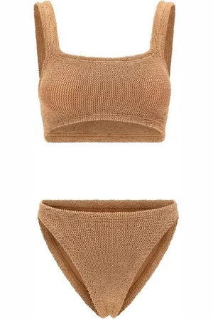 Hunza G Mujer, Trajes de baño, Marrón, Talla: ONE Size