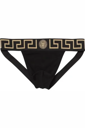 VERSACE Hombre, Ropa interior, Negro, Talla: L