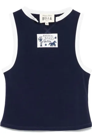 Frankies Bikinis Mujer, Camisetas, Azul, Talla: XS
