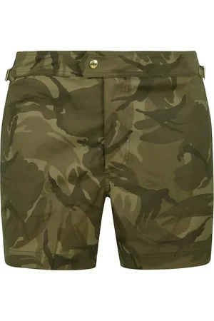 Tom Ford Hombre, Pantalones cortos, Verde, Talla: L
