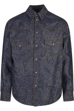 Etro Hombre, Chaquetas, Azul, Talla: L