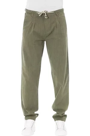 BALDININI Hombre, Pantalones, Verde, Talla: L