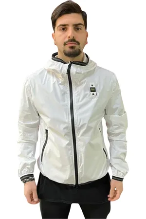 Blauer Hombre, Chaquetas, Blanco, Talla: L