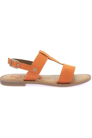 Kickers Mujer, Zapatos, Naranja, Talla: 40 EU