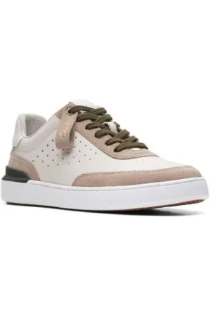 Clarks Hombre, Zapatos, Blanco, Talla: 42 EU