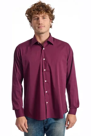 BALDININI Hombre, Camisas, Rojo, Talla: 2XL