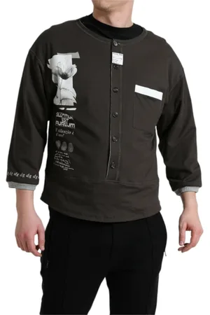 Dolce & Gabbana Hombre, Camisetas, Verde, Talla: L