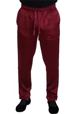 Dolce & Gabbana Hombre, Pantalones, Rojo, Talla: M