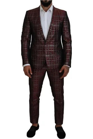 Dolce & Gabbana Hombre, Trajes, Rojo, Talla: L