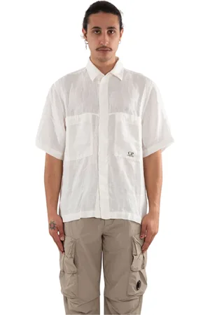 C.P. Company Hombre, Camisas, Blanco, Talla: XL