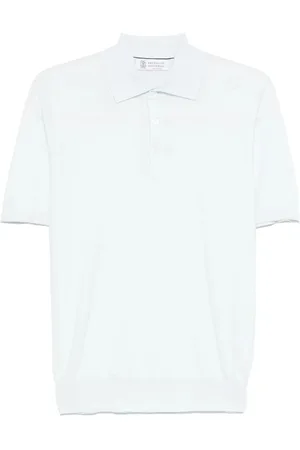 Brunello Cucinelli Hombre, Camisetas, Azul, Talla: M