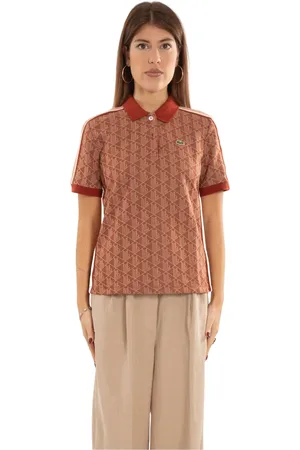 Lacoste Mujer, Camisetas, Marrón, Talla: M