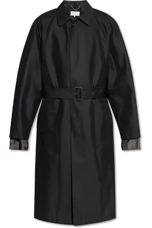 Maison Margiela Hombre, Abrigos, Negro, Talla: S