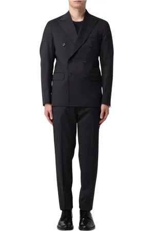 Brian Dales Hombre, Trajes, Negro, Talla: S
