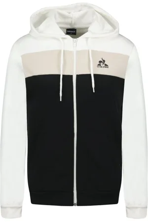 Le Coq Sportif Hombre, Sudaderas, Negro, Talla: L