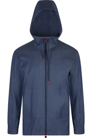 Kiton Hombre, Chaquetas, Azul, Talla: L