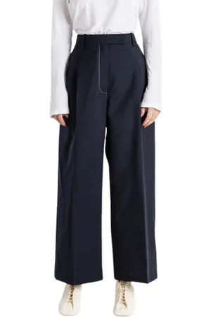 Thom Browne Mujer, Pantalones, Azul, Talla: L
