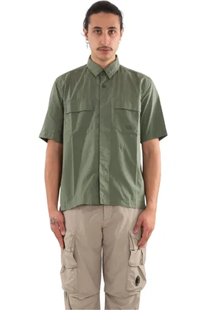 C.P. Company Hombre, Camisas, Verde, Talla: M