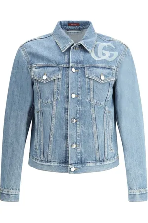 Gucci Hombre, Chaquetas, Azul, Talla: L
