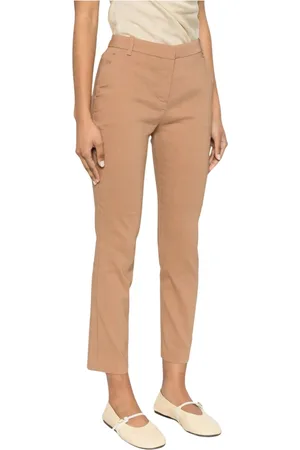 Pinko Mujer, Pantalones, Marrón, Talla: L