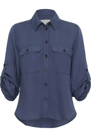 Part Two Mujer, Blusas y Camisas, Azul, Talla: XL
