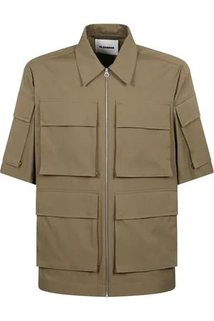 Jil Sander Hombre, Camisas, Verde, Talla: M