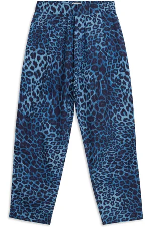 A PAPER KID Hombre, Pantalones, Azul, Talla: M