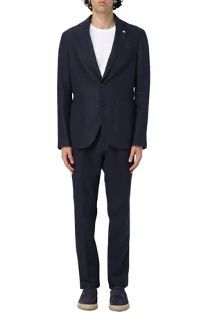 Manuel Ritz Hombre, Trajes, Azul, Talla: 2XL