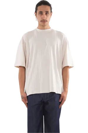 COSTUMEIN Hombre, Camisetas, Blanco, Talla: L