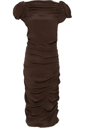 MAGDA BUTRYM Mujer, Vestidos, Marrón, Talla: S