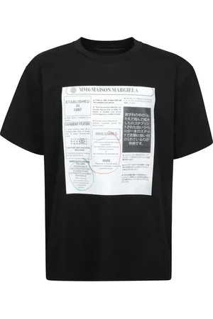 Maison Margiela Hombre, Camisetas, Negro, Talla: S